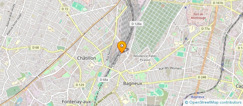 localisation de l'entreprise MONSIEUR ENACHE VIOREL à BAGNEUX