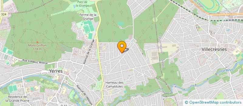 localisation de l'entreprise MONSIEUR ENAGNON AGOSSOU  YERRES