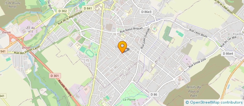 localisation de l'entreprise MONSIEUR ENAYAT ULLAH MUHMAN  BRUAY-LA-BUISSIERE