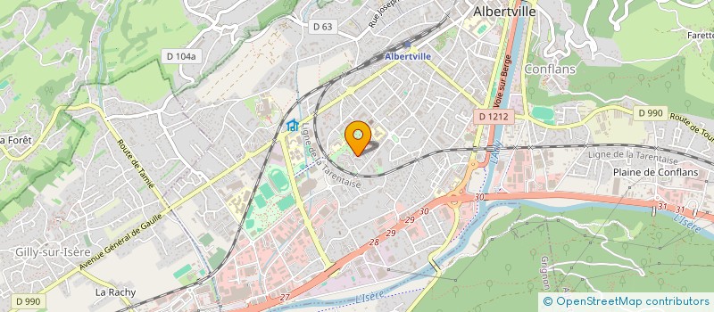 localisation de l'entreprise MONSIEUR ENDER DEMIR à ALBERTVILLE