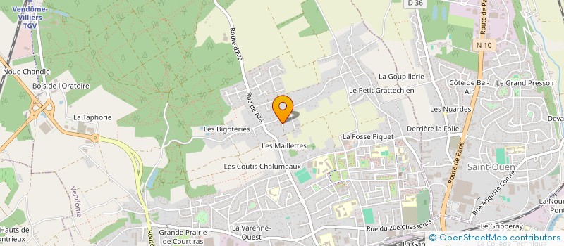 localisation de l'entreprise MONSIEUR ENDER GELILI  VENDOME