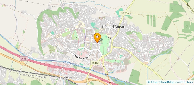 localisation de l'entreprise MONSIEUR ENDRIT JAHIRI  L'ISLE-D'ABEAU