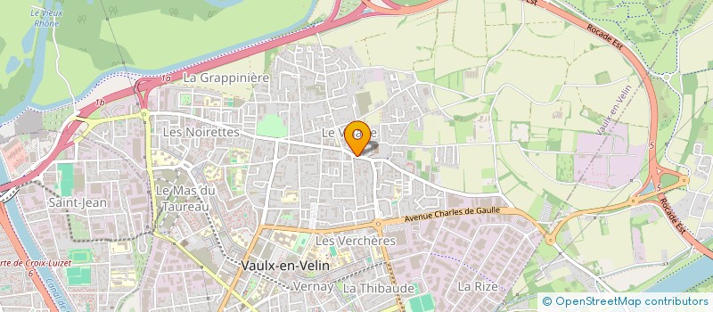 localisation de l'entreprise MONSIEUR ENDY CLAVIER  VAULX-EN-VELIN