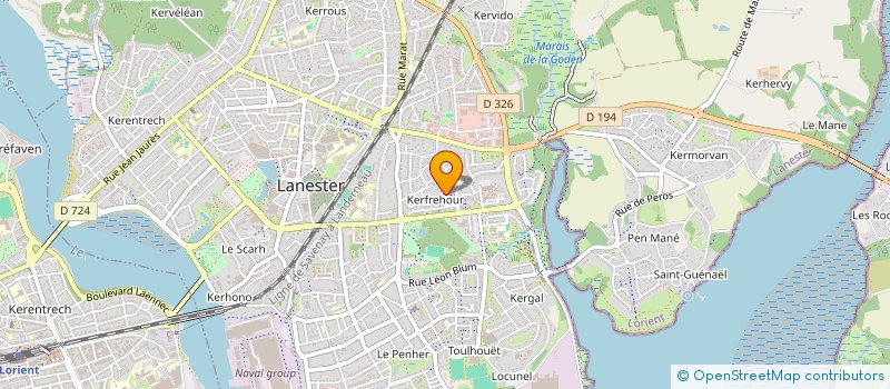 localisation de l'entreprise MONSIEUR ENEA TOLLIA  LANESTER