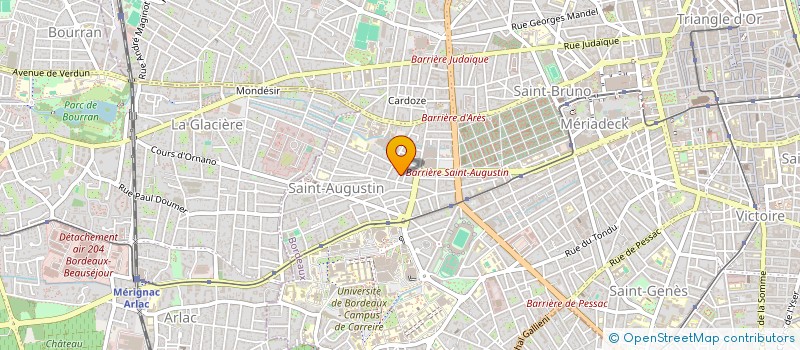 localisation de l'entreprise MONSIEUR ENEKO BIDEGORRY  BORDEAUX