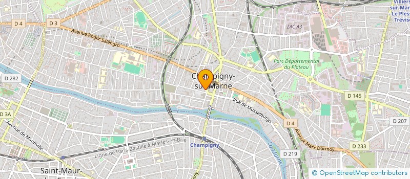 localisation de l'entreprise MONSIEUR ENEL MATHURIN à CHAMPIGNY-SUR-MARNE