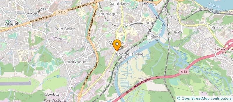 localisation de l'entreprise MONSIEUR ENERITZ ZABALETA à BAYONNE