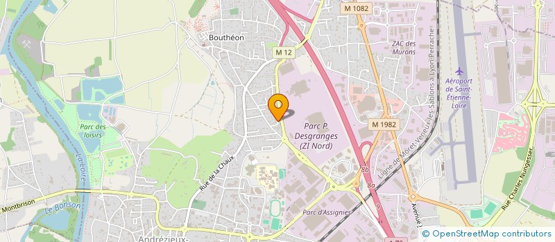 localisation de l'entreprise MONSIEUR ENES CESMELI  ANDREZIEUX-BOUTHEON