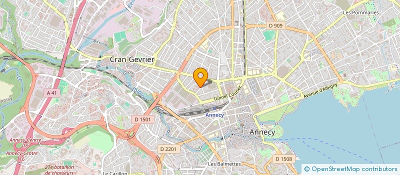 localisation de l'entreprise MONSIEUR ENES DAG à ANNECY