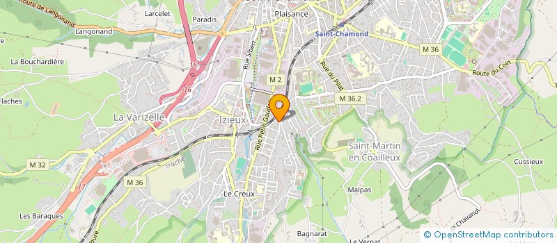 localisation de l'entreprise MONSIEUR ENES DAGUSTU  SAINT-CHAMOND