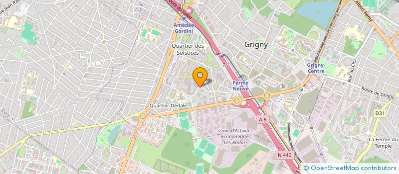 localisation de l'entreprise MONSIEUR ENES DEVELIOGLU à GRIGNY
