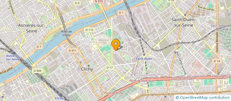 localisation de l'entreprise MONSIEUR ENES EGILMEZ à CLICHY