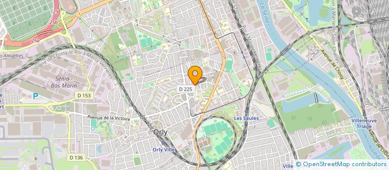 localisation de l'entreprise MONSIEUR ENES FATAH  ORLY