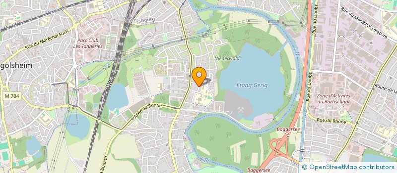 localisation de l'entreprise MONSIEUR ENES FEKOVIC  OSTWALD