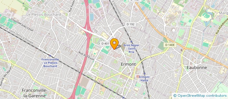 localisation de l'entreprise MONSIEUR ENES GUCER  ERMONT