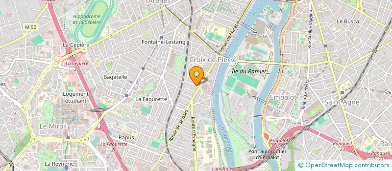 localisation de l'entreprise MONSIEUR ENES HADJIGEGIO  TOULOUSE