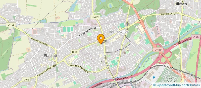 localisation de l'entreprise MONSIEUR ENES HALILOVIC  MULHOUSE