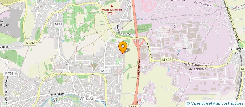 localisation de l'entreprise MONSIEUR ENES KILIC  CEBAZAT