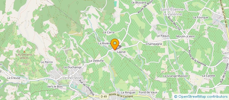 localisation de l'entreprise MONSIEUR ENES KOCAOGLU  LE PERREON