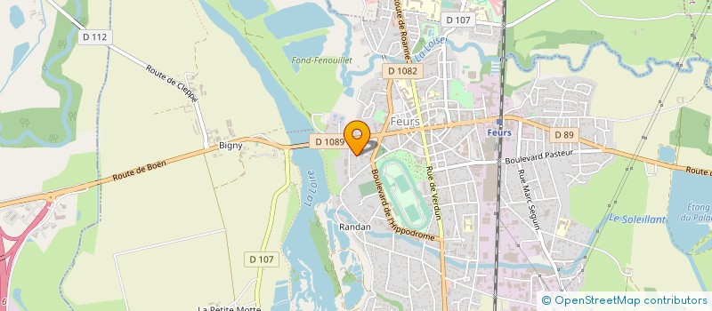 localisation de l'entreprise MONSIEUR ENES ORCUN  FEURS