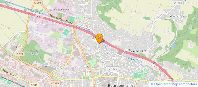 localisation de l'entreprise MONSIEUR ENES SAHIN  BOURGOIN-JALLIEU