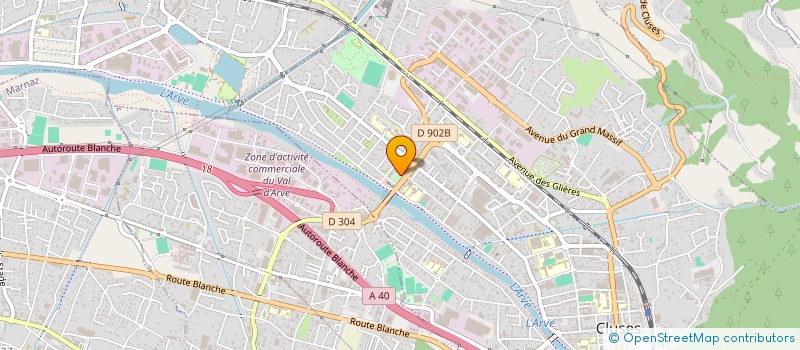 localisation de l'entreprise MONSIEUR ENES TANLI  CLUSES