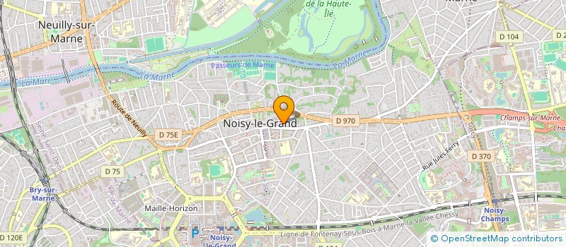 localisation de l'entreprise MONSIEUR ENES THEO YILDIRIM  NOISY-LE-GRAND