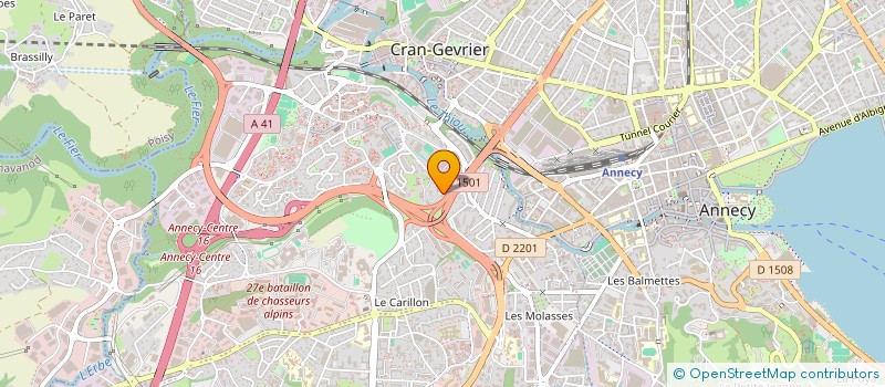 localisation de l'entreprise MONSIEUR ENES UNAL à ANNECY