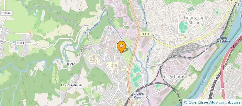 localisation de l'entreprise MONSIEUR ENES UNLU à GIVORS