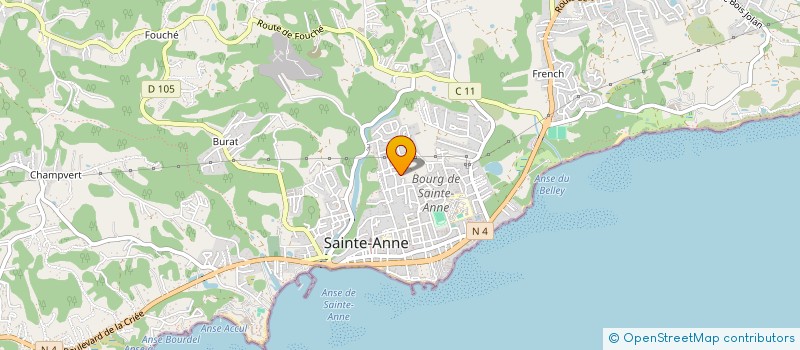 localisation de l'entreprise MONSIEUR ENESIPE AKO à SAINTE-ANNE