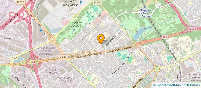 localisation de l'entreprise MONSIEUR ENESSE KHALDI à AULNAY-SOUS-BOIS