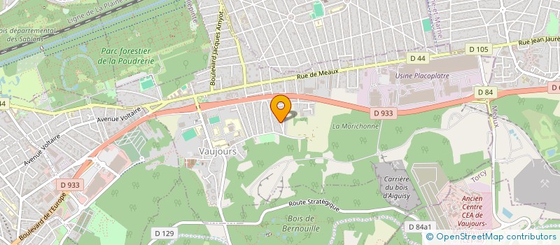 localisation de l'entreprise MONSIEUR ENG TAN  VAUJOURS