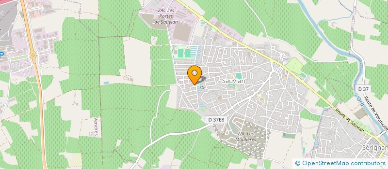localisation de l'entreprise MONSIEUR ENGEL VERRIER  BEZIERS