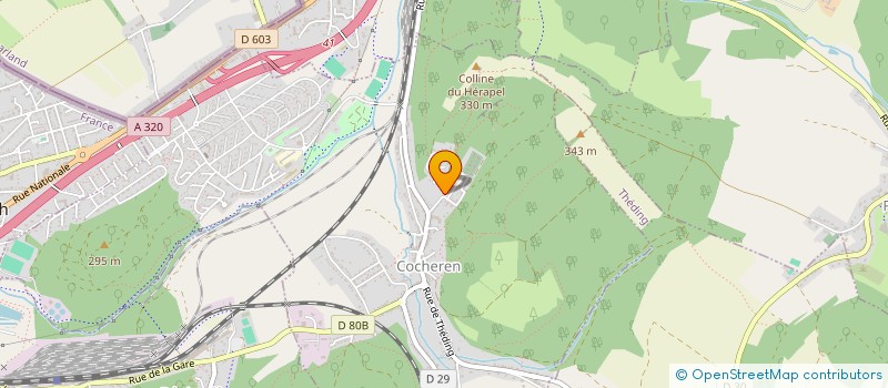 localisation de l'entreprise MONSIEUR ENGELBERT SCHOENBERGER  COCHEREN