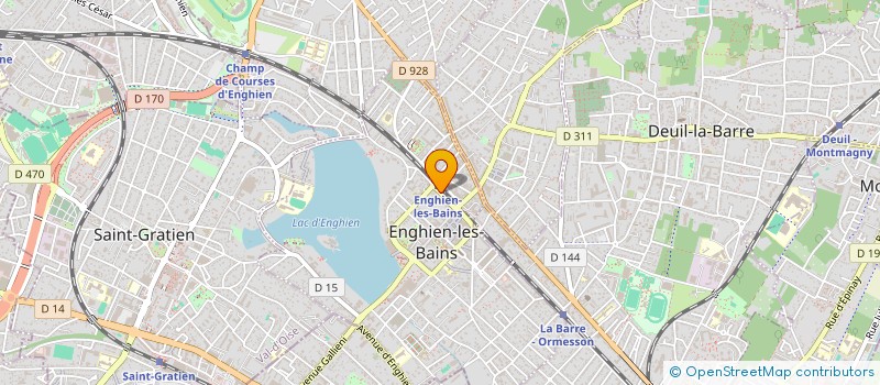 localisation de l'entreprise MONSIEUR ENGHIEN-LES-BAINS ELYA  ENGHIEN-LES-BAINS