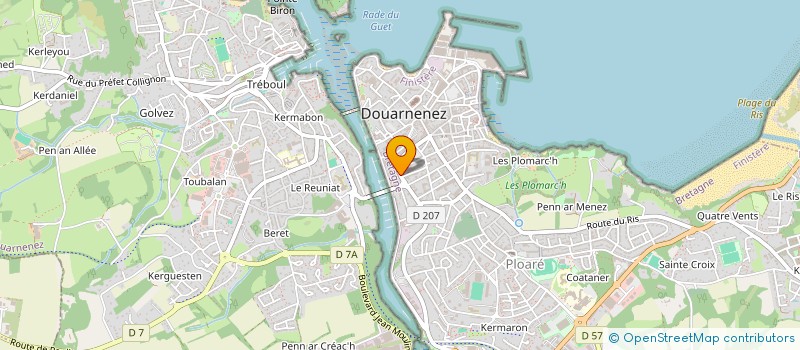 localisation de l'entreprise MONSIEUR ENGIN BIYIKLI à DOUARNENEZ