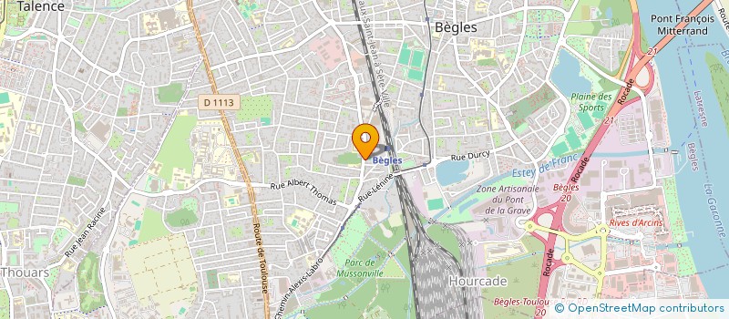 localisation de l'entreprise MONSIEUR ENGIN CACAN à BEGLES