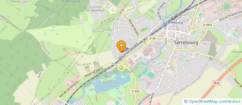 localisation de l'entreprise MONSIEUR ENGIN GUL  SARREBOURG