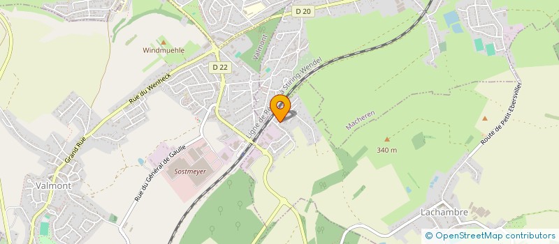 localisation de l'entreprise MONSIEUR ENGIN MERSIN  LACHAMBRE