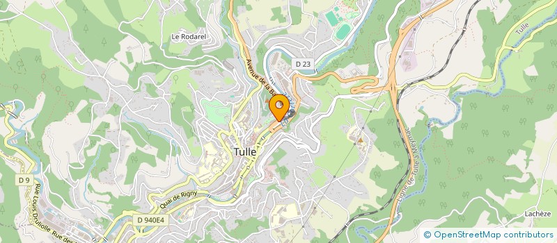 localisation de l'entreprise MONSIEUR ENGIN TABANCA  TULLE