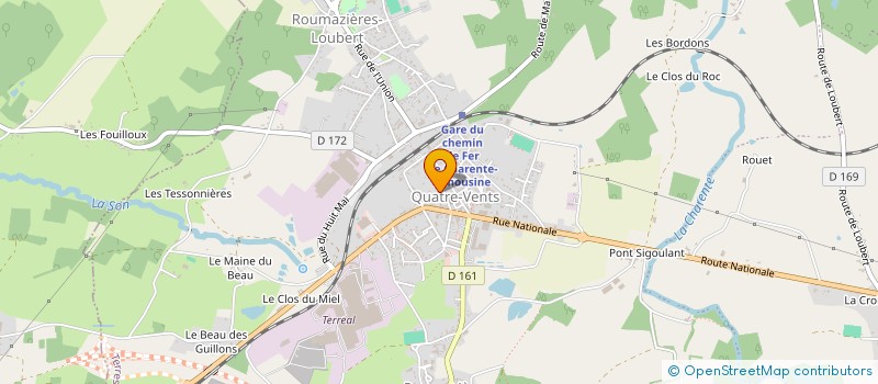 localisation de l'entreprise MONSIEUR ENGIN TAVARA à TERRES-DE-HAUTE-CHARENTE