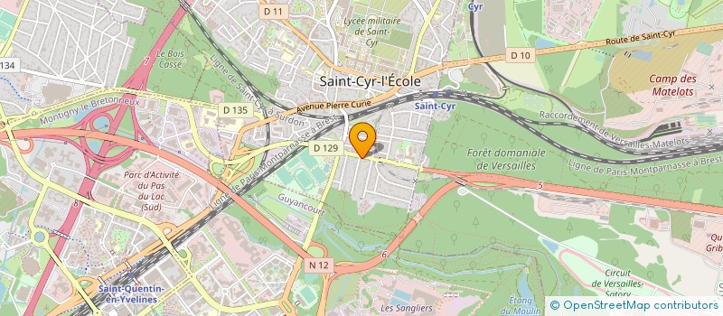 localisation de l'entreprise MONSIEUR ENGIN TOPAL à SAINT-CYR-L'ECOLE