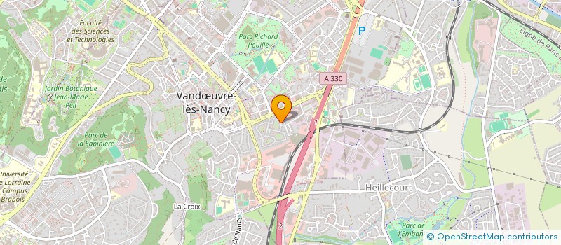 localisation de l'entreprise MONSIEUR ENGIN YILDIZ  VANDUVRE-LES-NANCY