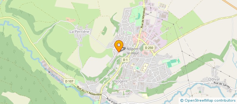 localisation de l'entreprise MONSIEUR ENGUERAN DUROST à NOGENT