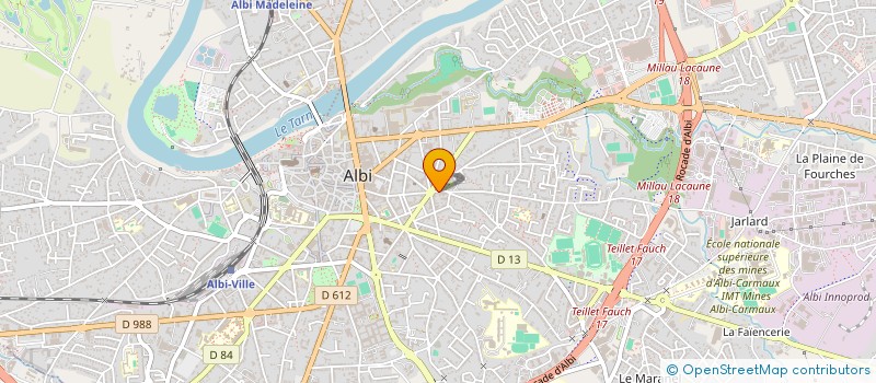 localisation de l'entreprise MONSIEUR ENGUERRAN DEBEAUPUIS à ALBI
