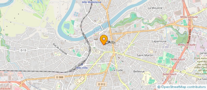 localisation de l'entreprise MONSIEUR ENGUERRAN MOAL à ALBI