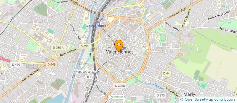 localisation de l'entreprise MONSIEUR ENGUERRAN ROBAS à VALENCIENNES
