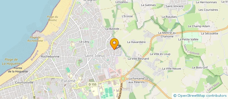 localisation de l'entreprise MONSIEUR ENGUERRAN URBAN  SAINT-MALO