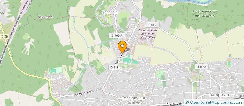 localisation de l'entreprise MONSIEUR ENGUERRAND ARMANET  THORIGNY-SUR-MARNE