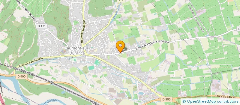 localisation de l'entreprise MONSIEUR ENGUERRAND DUWEZ à CAUMONT-SUR-DURANCE